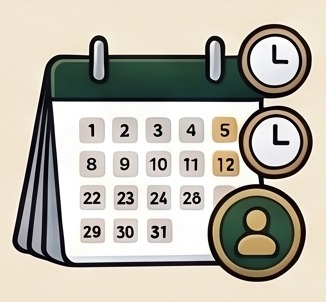 Booking and scheduling sample