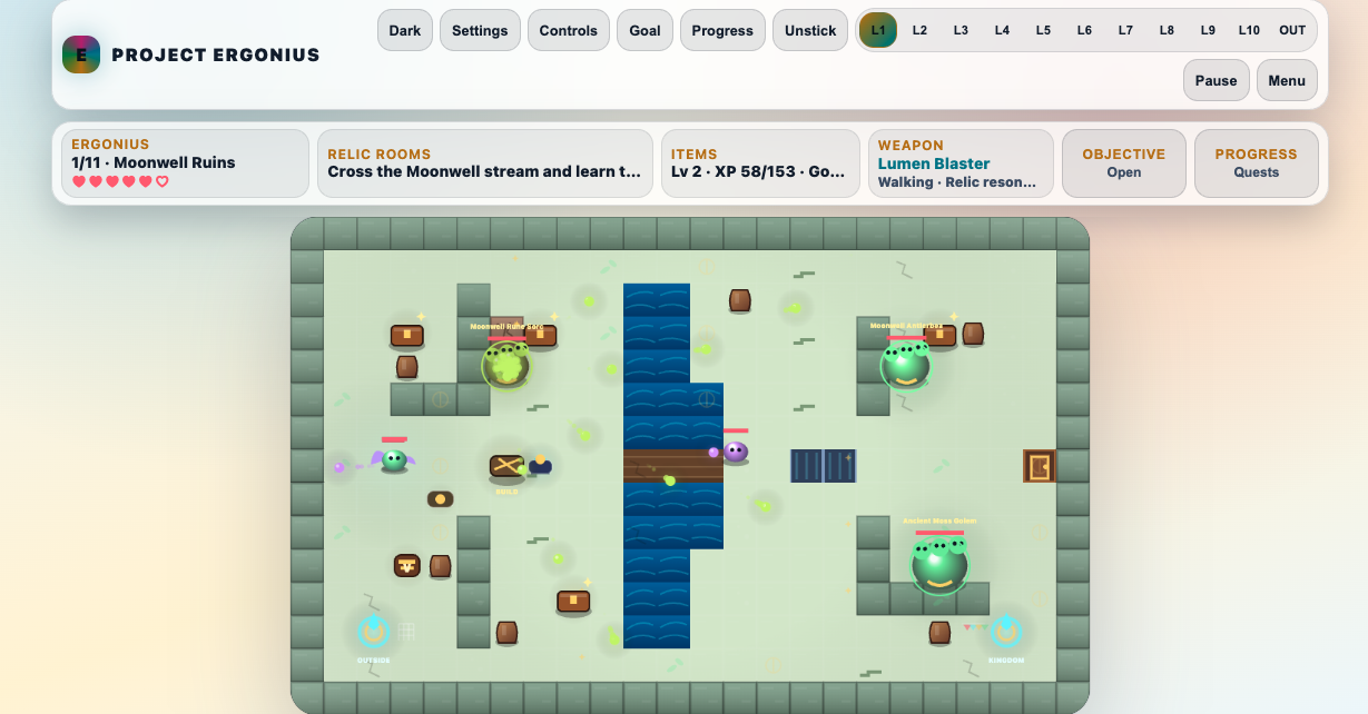 Project Ergonius game
